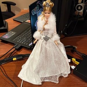 Barbie snow princess holiday visions 2003